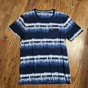 Hollister mens tye dye shirt